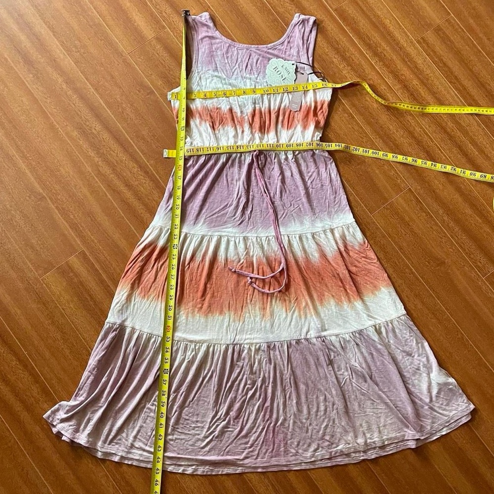 Knox Rose Tie-Dye Boho Midi Dress – Size M - Picture 2 of 8